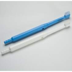 Power Clean - escova com sugador para remoção de placa bacteriana e secreções orais AZUL - 1 un