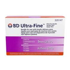 Agulha para Caneta de Insulina 31G BD Ultrafine Curta 100un