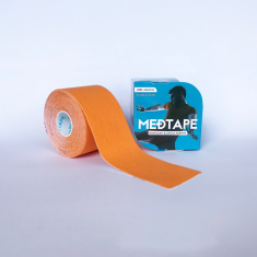 Bandagem Elástica Fita de Kinésio Laranja 5 cm x 5 m 3 un - Medtape