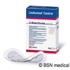 Compressa de hidropolímero Leukomed Control 5 x 7 cm - 10 un - BSN Medical